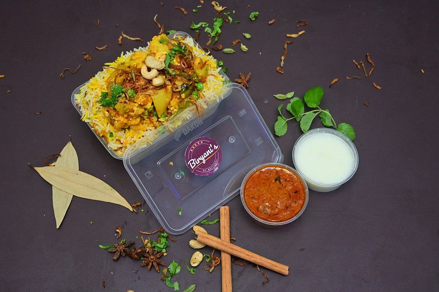 Vegetable Biryani  (Serves 1)