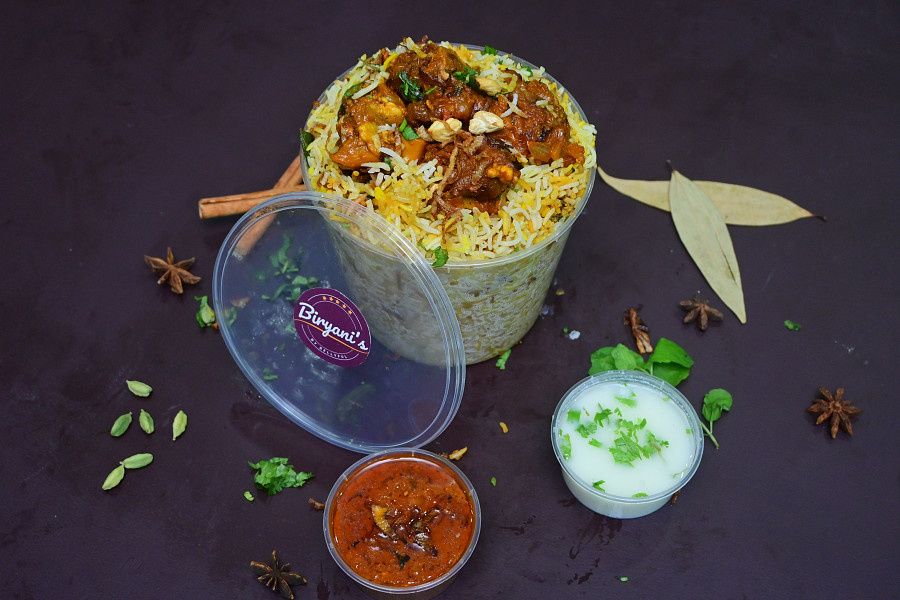 Mutton Biryani (Serves 2 )