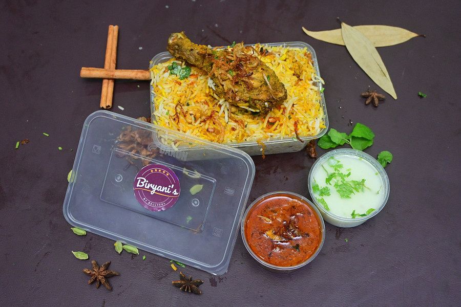 Chicken Tangdi Biryani - 1 Pc (Serves 1)