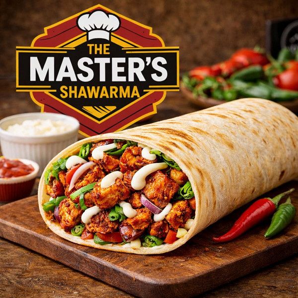 Chicken 65 Shawarma