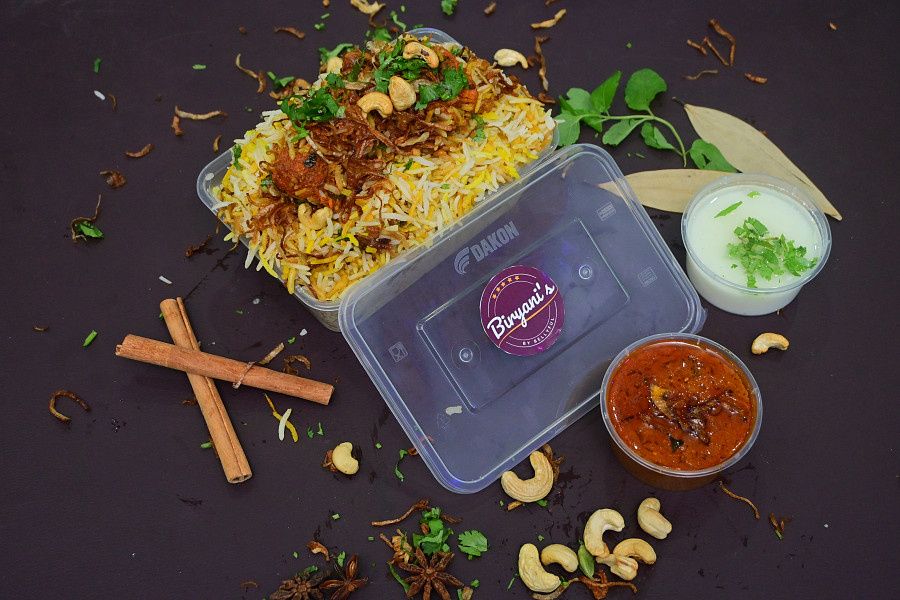 Chicken Dum Biryani (Serves 1)