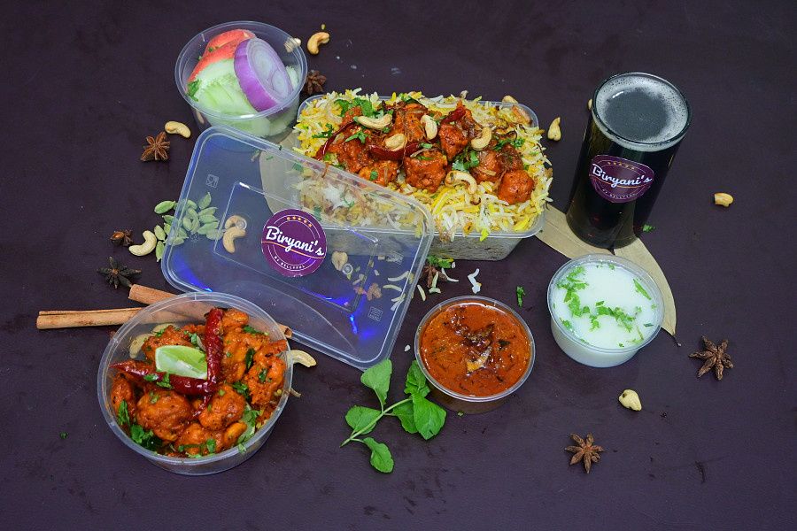 Chicken Biryani Combo (Chicken Tikka)