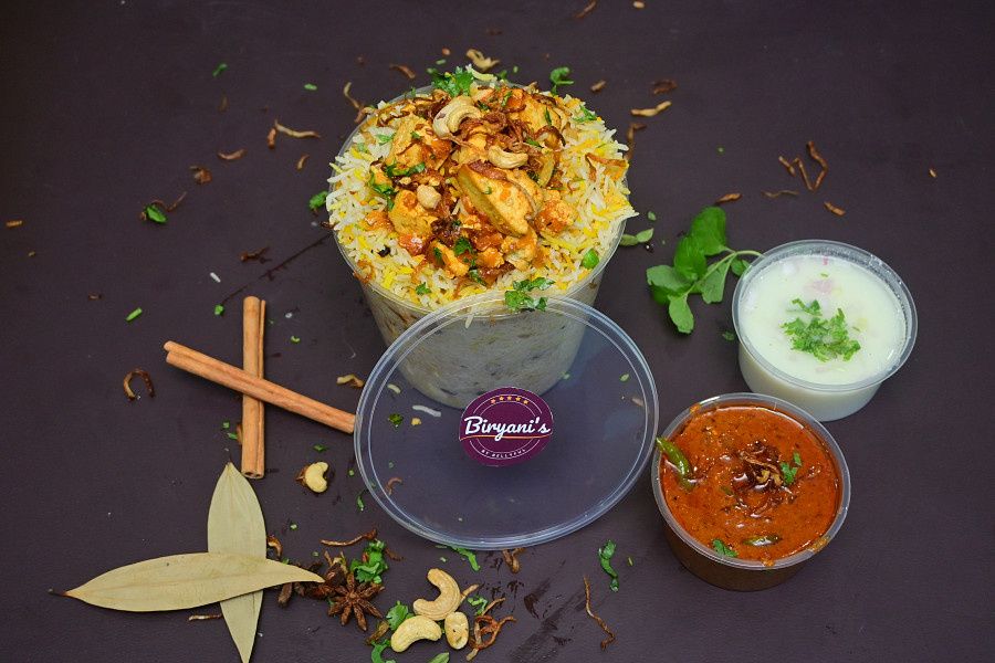 Panner Biryani (Serves 2 )