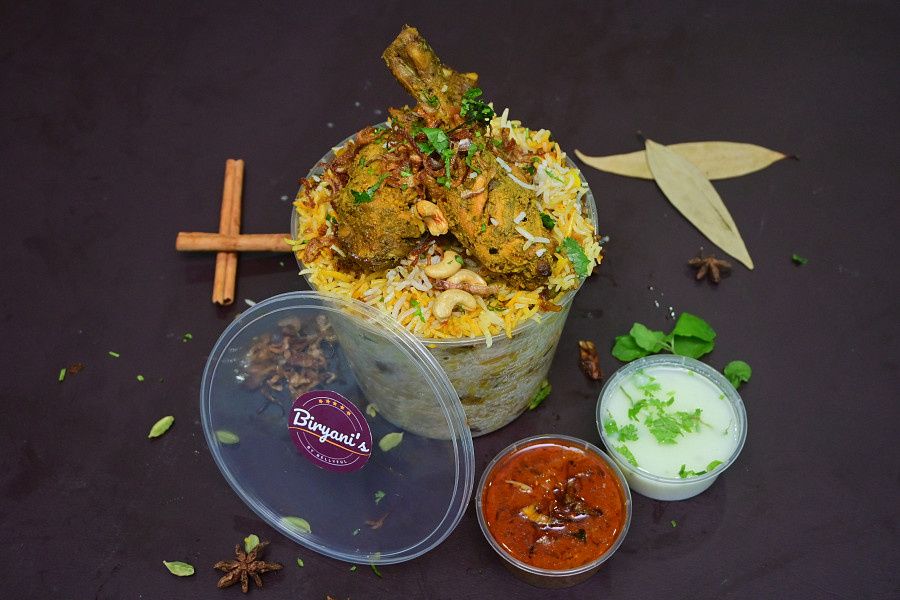 Chicken Tangdi Biryani - 2 Pc ( Serves 2)