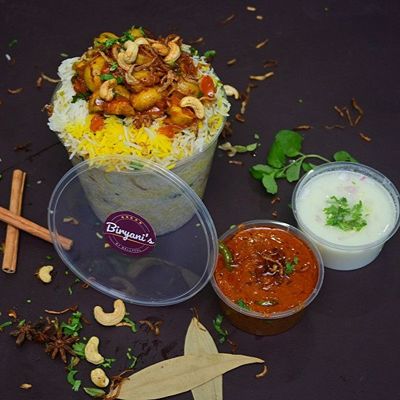 Hyderabadi Biryani (Serves 2)