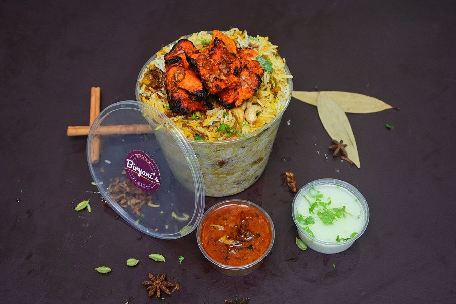 Chicken Tikka Biryani (Serves 2 )