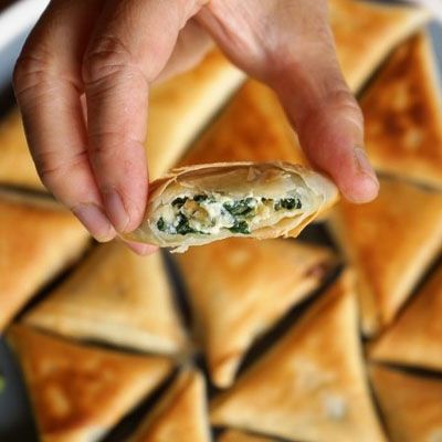 Ricotta & Spinach Samosa Pack of 10