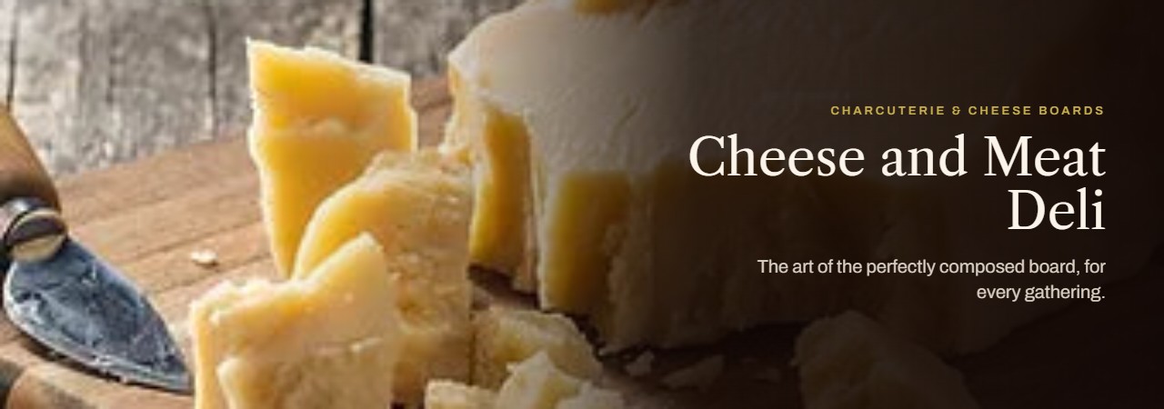 Cheese and Meat Deli banner 2