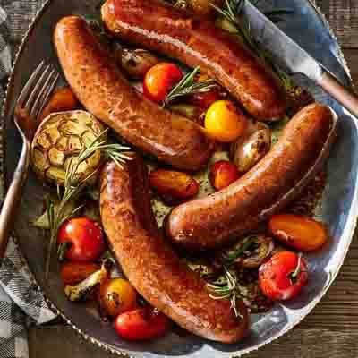 French Garlic Pork Sausage 250g