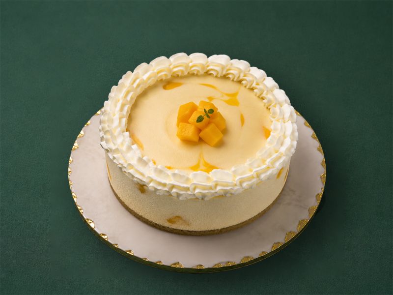 Striped Mango Cheesecake (Seasonal)