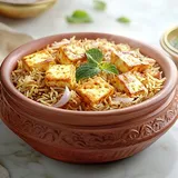 Vegetable Rice With Paneer