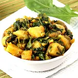 Aloo Palak Matar