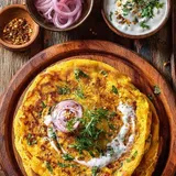 Onion Paratha + Dahi