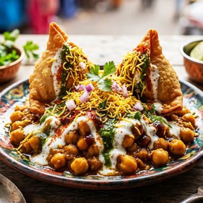 Samosa Chat