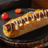 Golden Mustard Chicken Hotdog