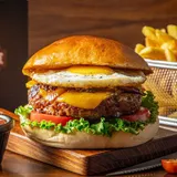Buff Bourbon Egg Burger
