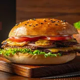 Three Smash Buff Burger