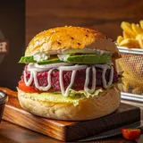 Red Velvet Beet Burger