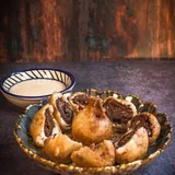 Nutella Stuffed Date Bombs + Tres Leches Dip