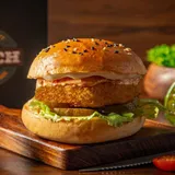 The Bhut Fried Mac Burger