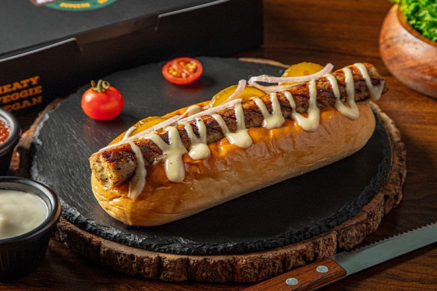 The Golden Blaze Hotdog