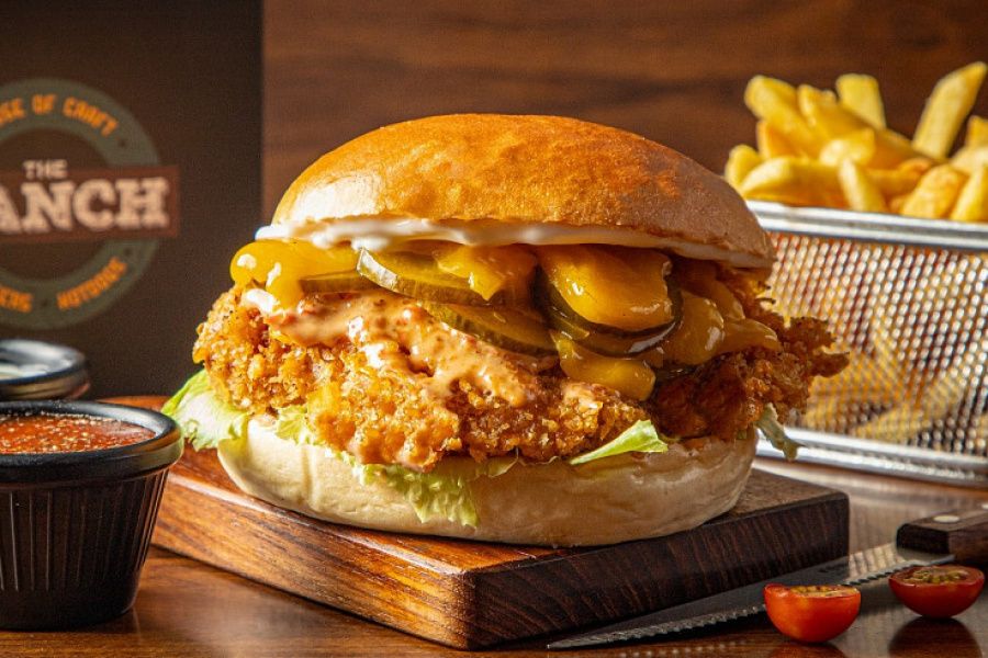 Southern Crunch Burger