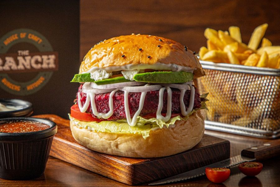 Red Velvet Beet Burger