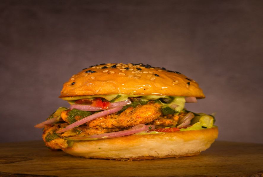 Chicken Tikka Burger