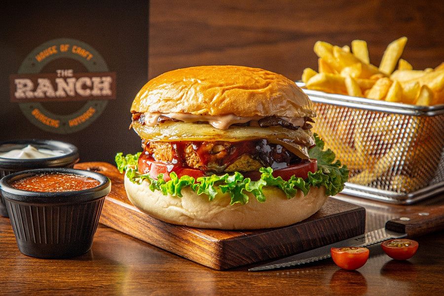 BBQ Chicken Burger