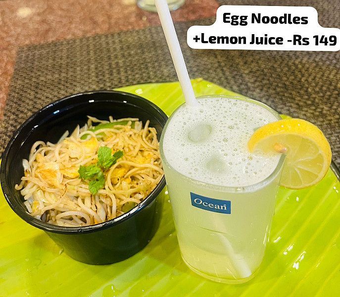 Egg Noodles + Lemon Juice