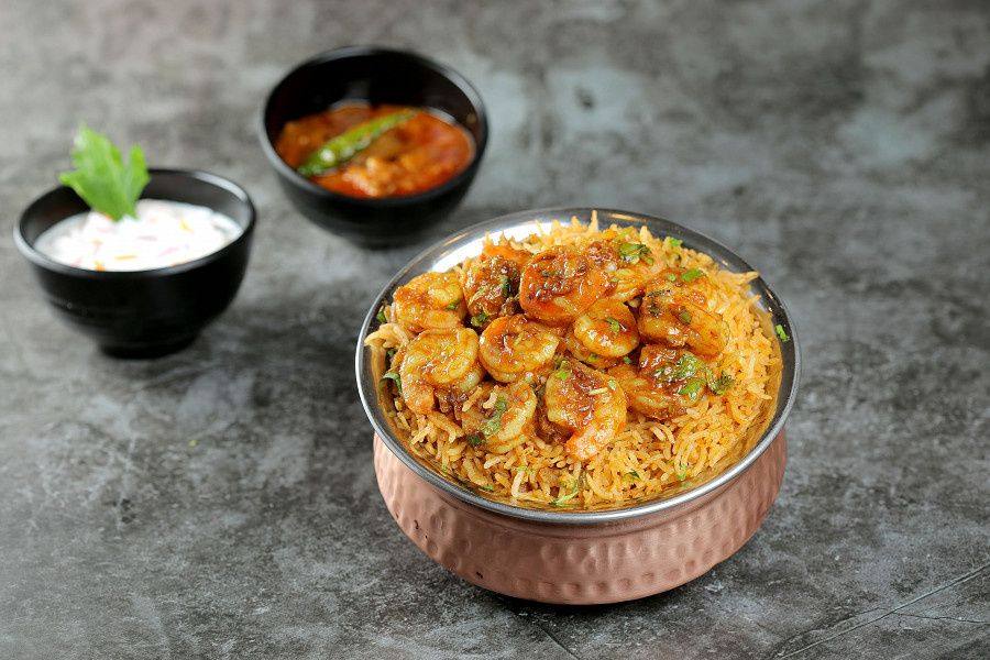 Prawns Biriyani
