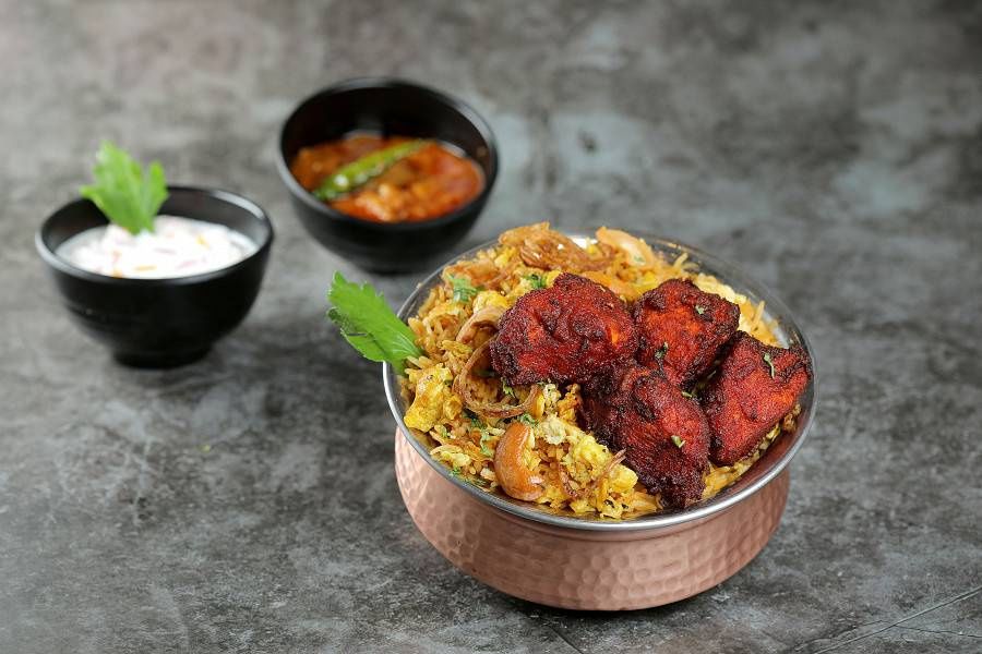 Chicken 65 Mughal Biryani