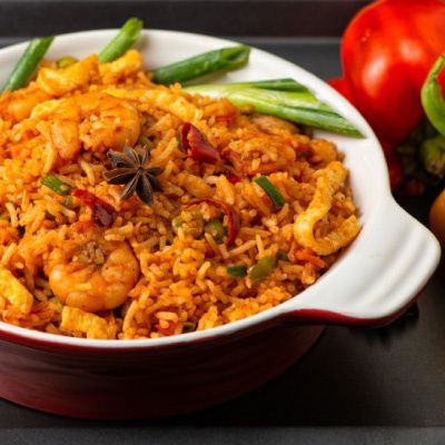 Prawns Schezwan Fried Rice