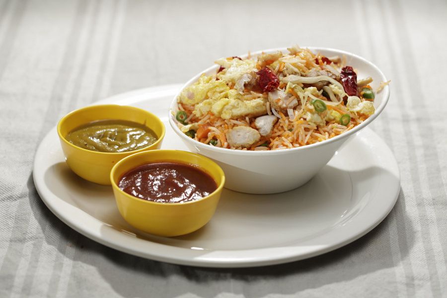 Chicken Schezwan Fried Rice