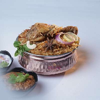 Chicken Biriyani (Half Plate)