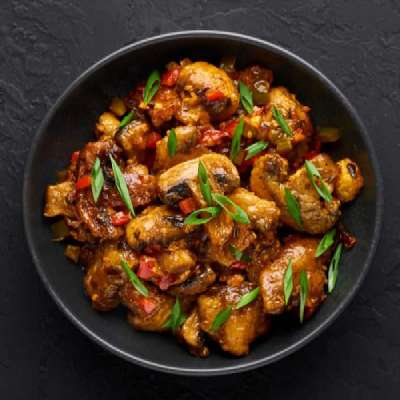Chilli Mushroom (Dry)