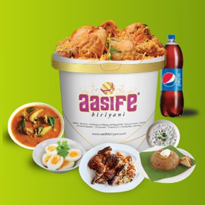 Mutton Bucket Biriyani (Medium)