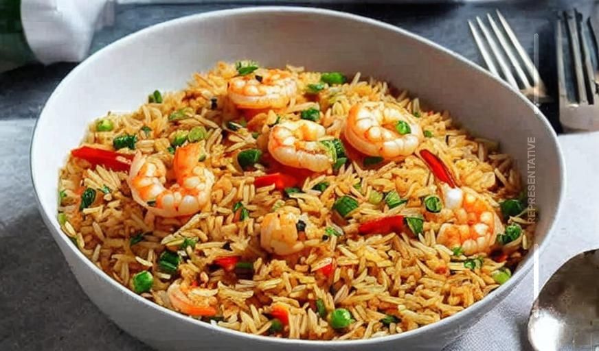 Prawn Schezwan Fried Rice