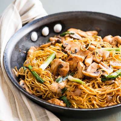 Mushroom Noodles