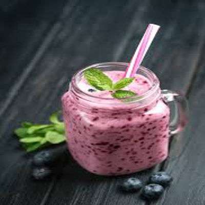 Black Current Milk Shake