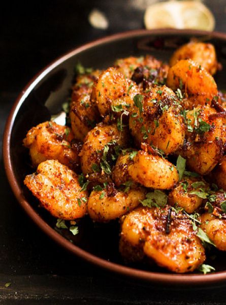 Prawn Pepper Fry