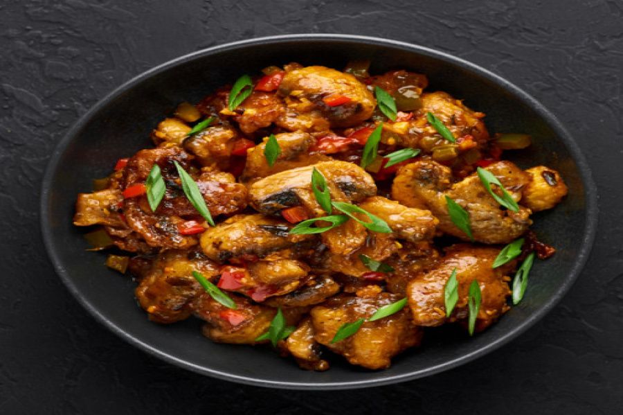Mushroom Chilly