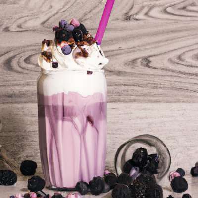 Blackcurrant Milkshake