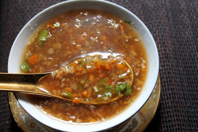Hot & Sour Veg Soup