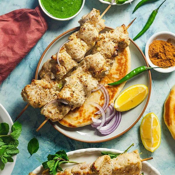Malai Chicken Kebab