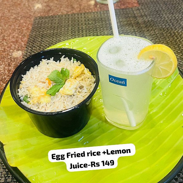 Egg Fried Rice + Lemon Juice
