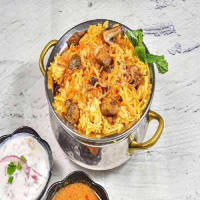 Mushroom Biryani