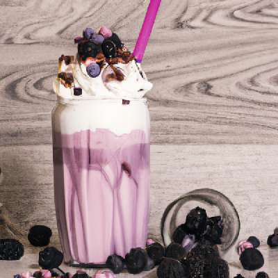 Blackcurrent Milkshake