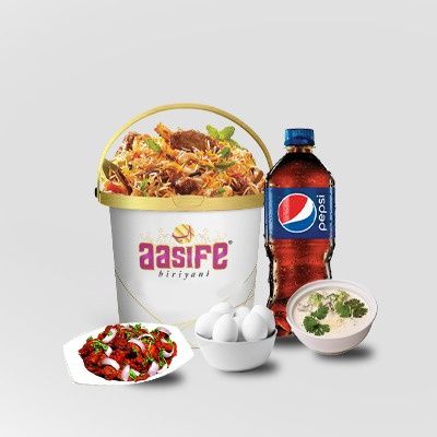 Mutton Mughal Biryani (Medium Bucket)