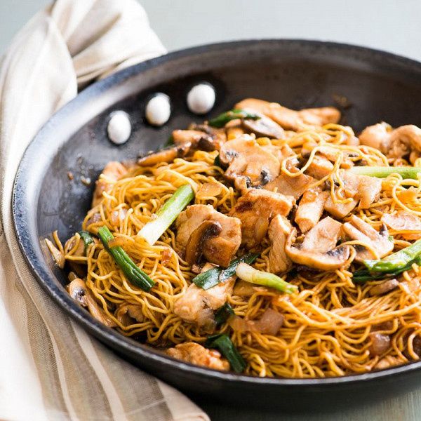 Mushroom Noodles